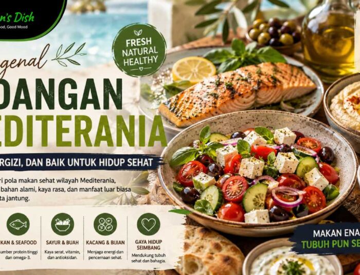 Mengenal Hidangan Mediterania yang Lezat dan Baik untuk Gaya Hidup Sehat