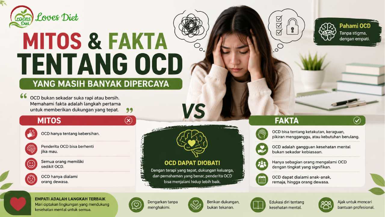 Mitos dan Fakta tentang OCD yang Masih Banyak Dipercaya