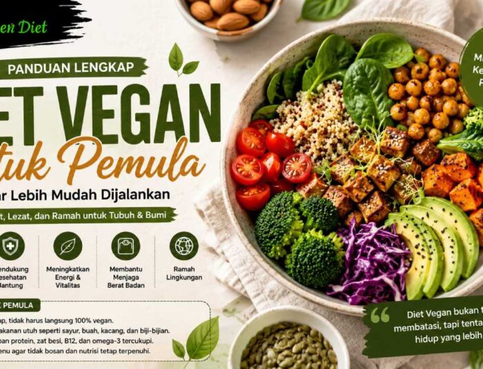 Panduan Diet Vegan untuk Pemula agar Lebih Mudah Dijalankan