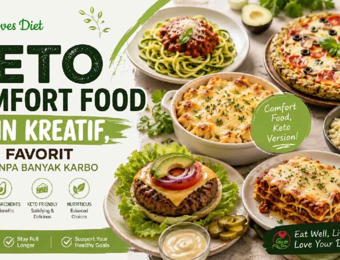 Keto Comfort Food Makin Kreatif, Menu Favorit Hadir Tanpa Banyak Karbo