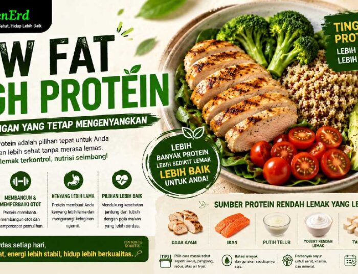 Low Fat High Protein Mulai Dilirik untuk Menu yang Ringan tetapi Tetap Mengenyangkan
