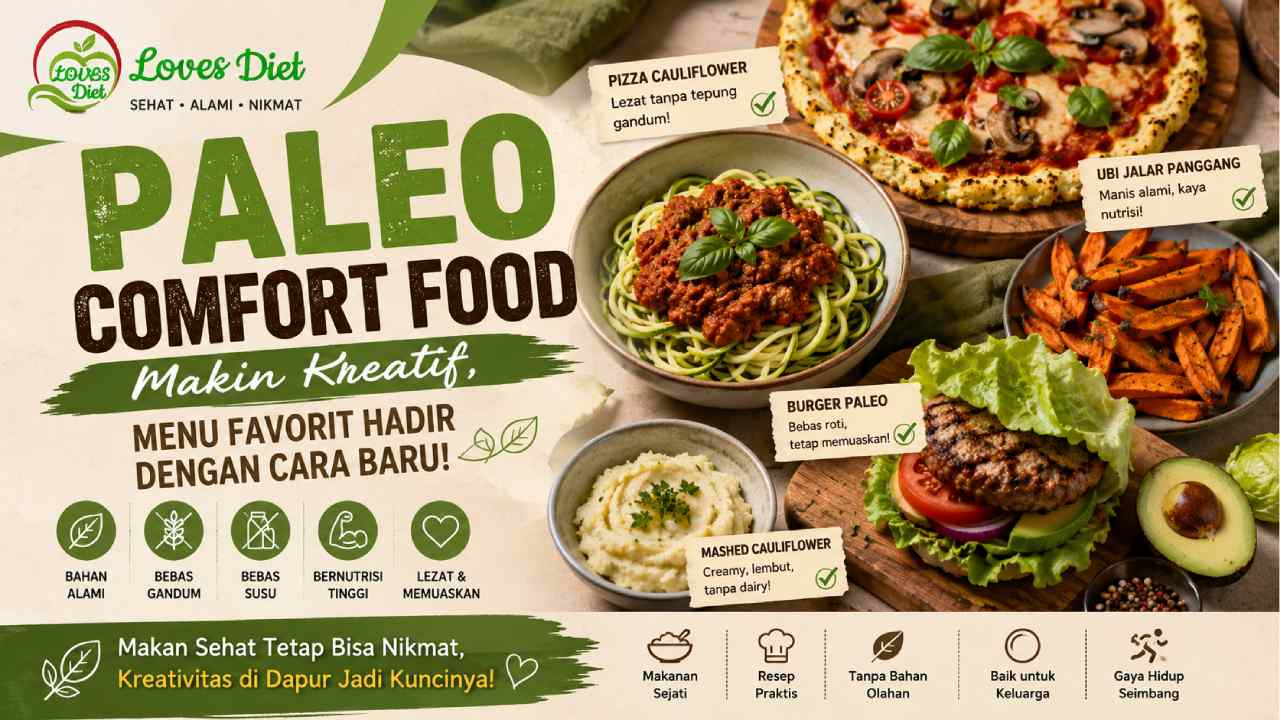 Paleo Comfort Food Makin Kreatif, Menu Favorit Hadir dengan Cara Baru