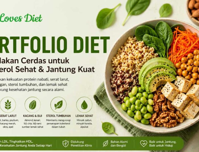 Portfolio Diet Mulai Mendapat Perhatian dalam Tren Pola Makan Modern