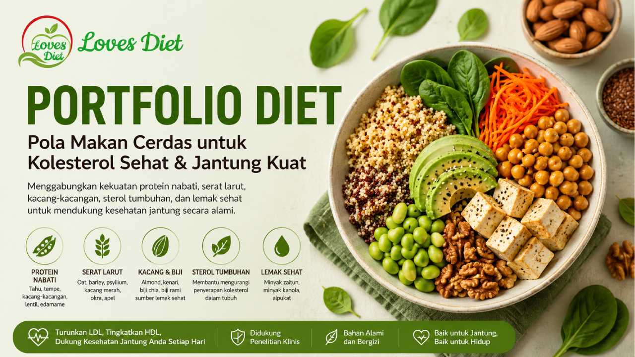 Portfolio Diet Mulai Mendapat Perhatian dalam Tren Pola Makan Modern
