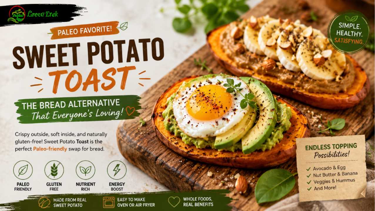 Sweet Potato Toast Jadi Favorit Paleo, Alternatif Roti yang Bikin Penasaran