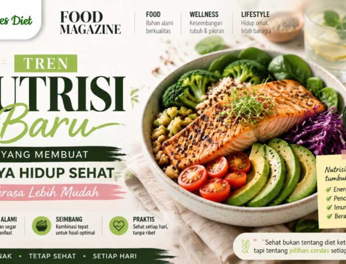 Tren Nutrisi Baru yang Membuat Gaya Hidup Sehat Terasa Lebih Mudah