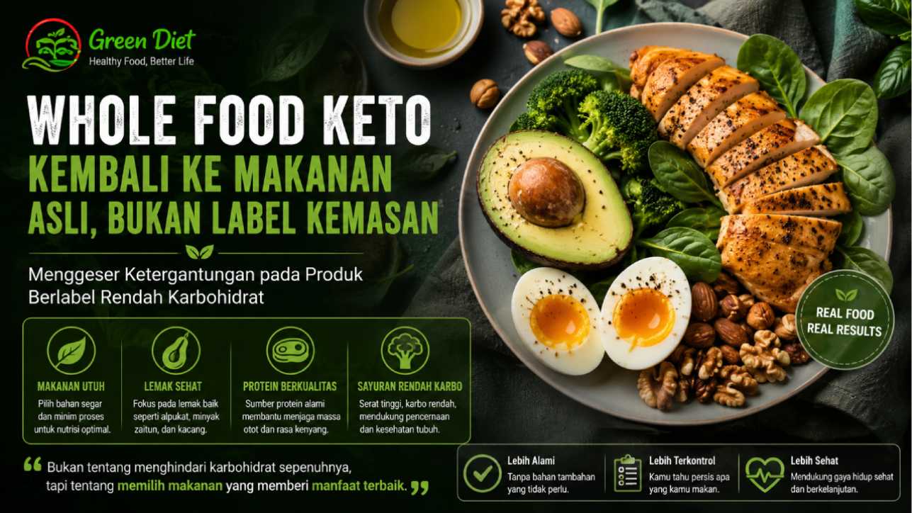 Whole Food Keto Menggeser Ketergantungan pada Produk Berlabel Rendah Karbohidrat