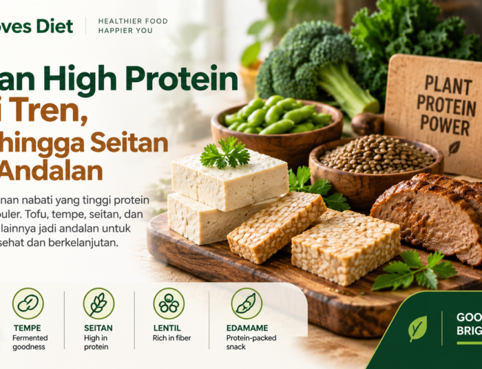 Vegan High Protein Lagi Tren, Tofu hingga Seitan Jadi Andalan