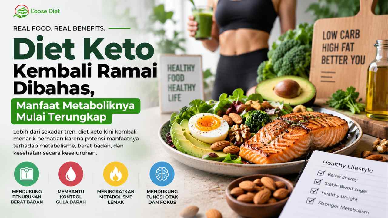 Diet Keto Kembali Ramai Dibahas, Manfaat Metaboliknya Mulai Terungkap
