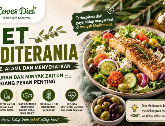 Diet Mediterania Jadi Favorit, Sayur dan Minyak Zaitun Pegang Peran Penting