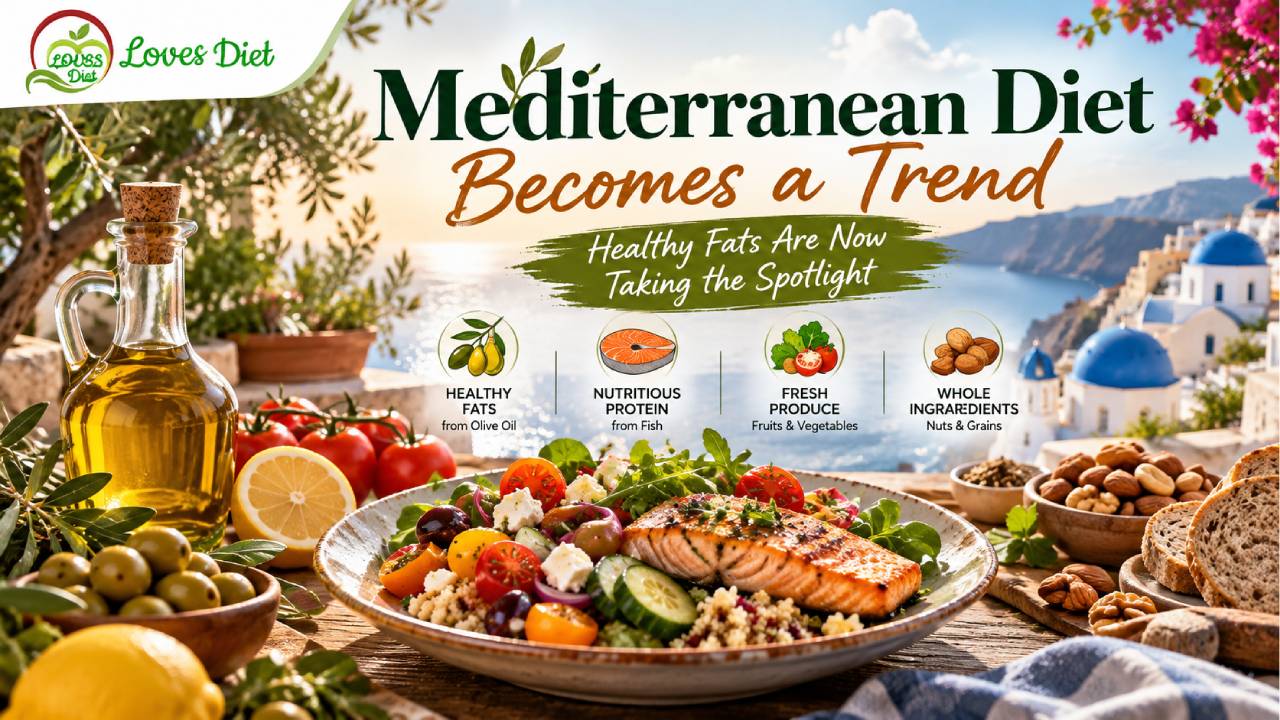 Diet Mediterania Jadi Tren, Lemak Sehat Kini Naik Kelas