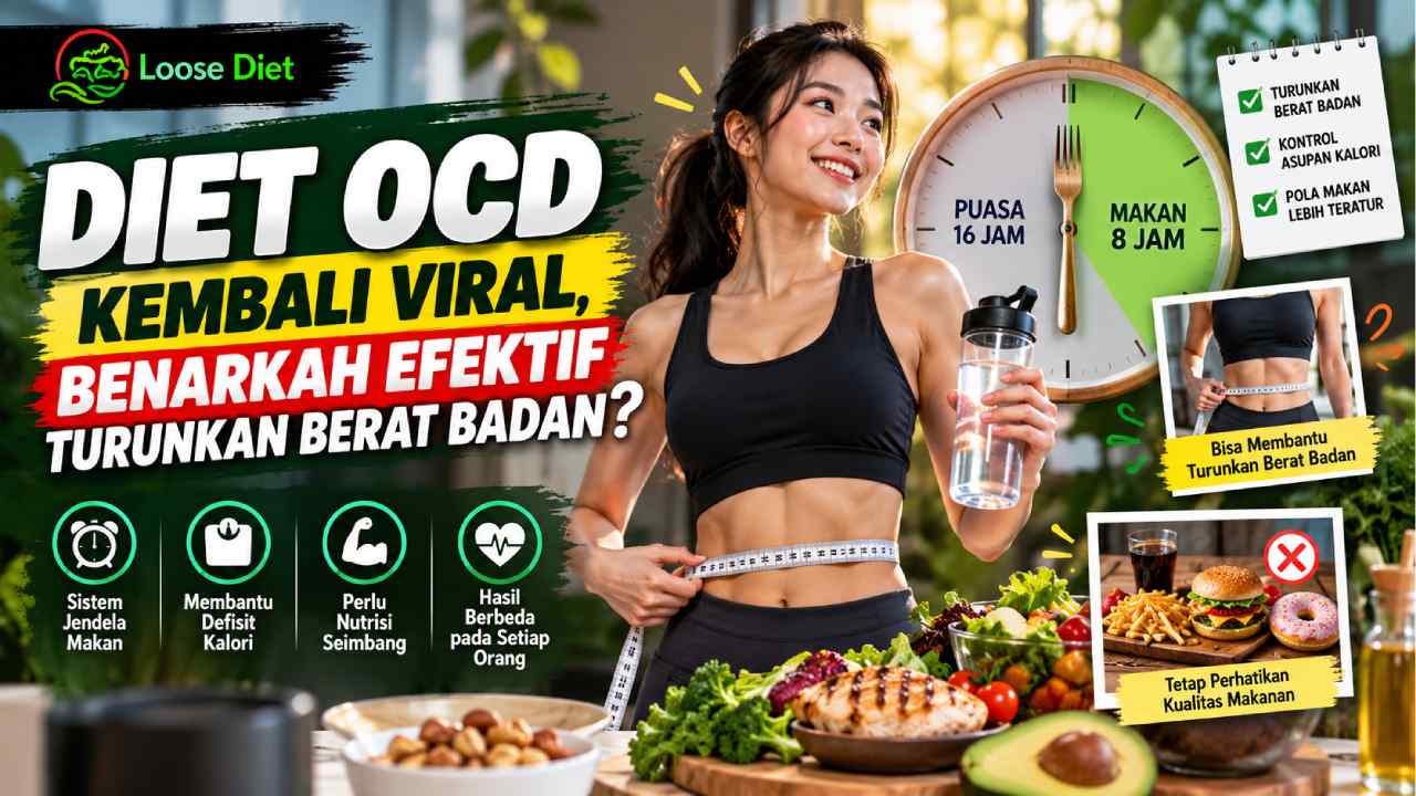 Diet OCD Kembali Viral, Benarkah Efektif Turunkan Berat Badan?