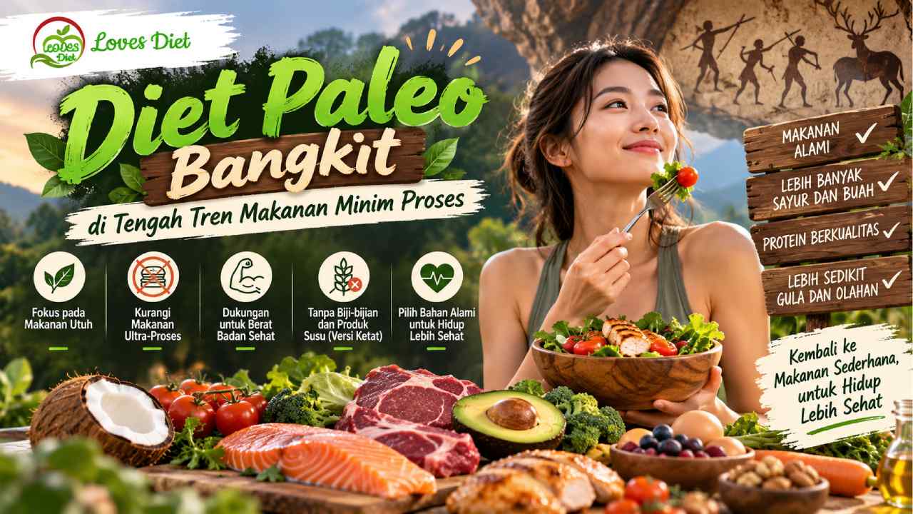 Diet Paleo Bangkit di Tengah Tren Makanan Minim Proses