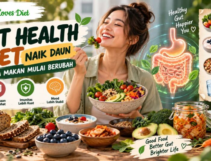 Gut Health Diet Naik Daun, Pola Makan Mulai Berubah