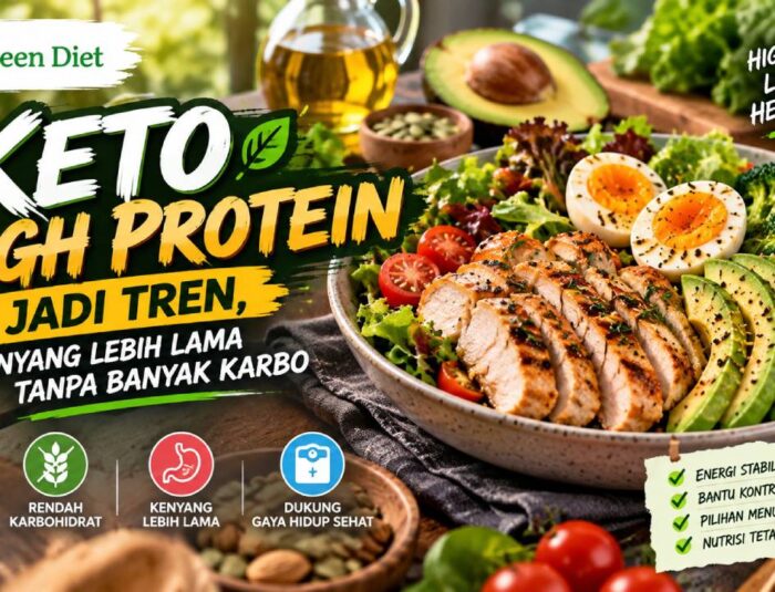 Keto High Protein Jadi Tren, Kenyang Lebih Lama Tanpa Banyak Karbo