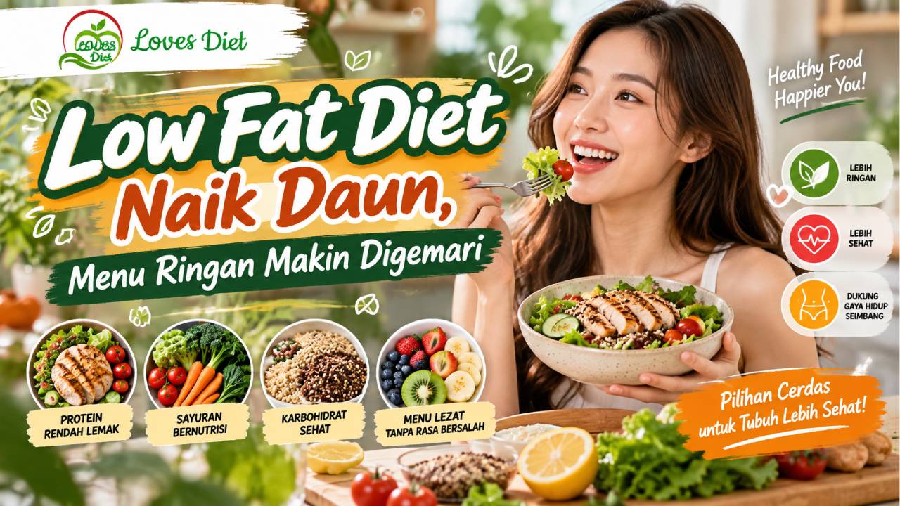 Low Fat Diet Naik Daun, Menu Ringan Makin Digemari