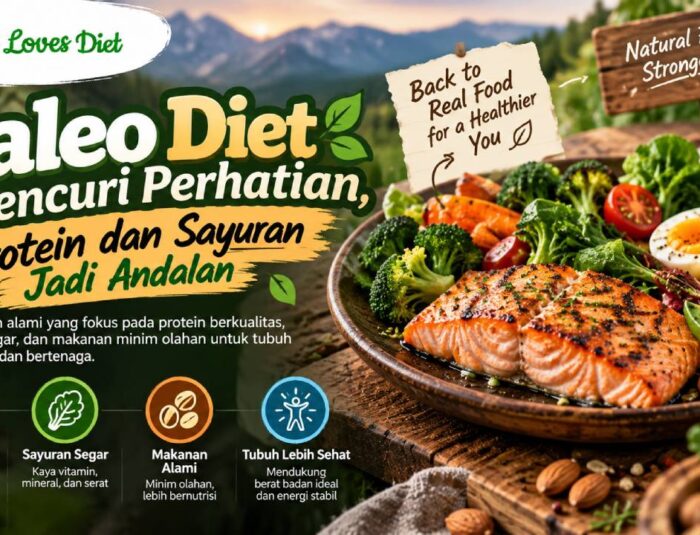 Paleo Diet Mencuri Perhatian, Protein dan Sayuran Jadi Andalan